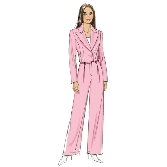 Butterick Sewing Pattern B7012 R12242 Jacket Skirt Pants Career Size 18-26 - Picture 3 of 6